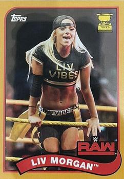 2018 Topps WWE Heritage - Gold #44 Liv Morgan Front
