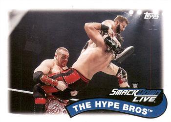 2018 Topps WWE Heritage - Tag Teams and Stables #TT-12 The Hype Bros Front