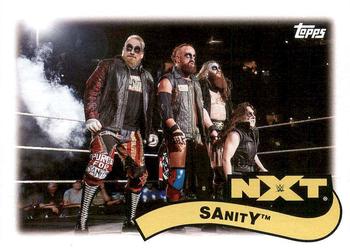 2018 Topps WWE Heritage - Tag Teams and Stables #TT-18 SAnitY Front