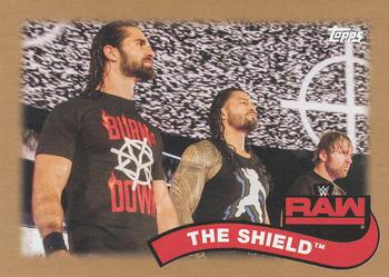 2018 Topps WWE Heritage - Tag Teams and Stables Bronze #TT-2 The Shield Front
