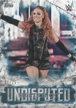 2018 Topps WWE Undisputed - Blue #5 Becky Lynch Front