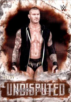 2018 Topps WWE Undisputed - Orange #33 Randy Orton Front