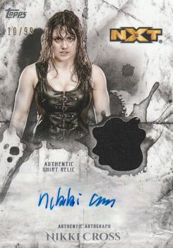 2018 Topps WWE Undisputed - Undisputed Autograph Relic #UAR-NC Nikki Cross Front