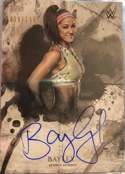2018 Topps WWE Undisputed - Undisputed Autographs #UA-BA Bayley Front