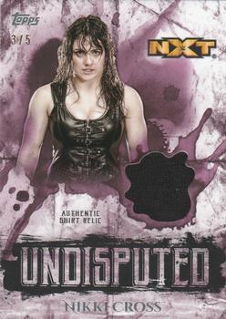 2018 Topps WWE Undisputed - Undisputed Relic Purple #UR-NC Nikki Cross Front
