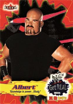 2001 Fleer WWF Get Real with KB Toys #7 Albert Front