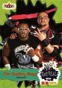 2001 Fleer WWF Get Real with KB Toys #8 The Dudley Boyz Front