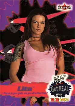 2001 Fleer WWF Get Real with KB Toys #10 Lita Front