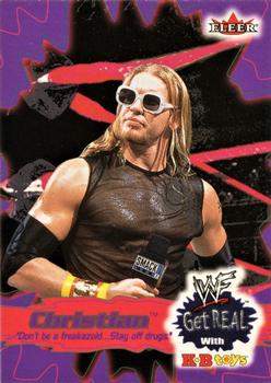 2001 Fleer WWF Get Real with KB Toys #12 Christian Front