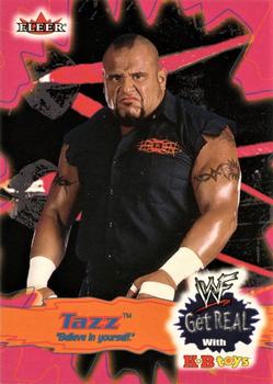 2001 Fleer WWF Get Real with KB Toys #13 Tazz Front