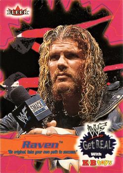 2001 Fleer WWF Get Real with KB Toys #14 Raven Front