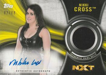 2018 Topps WWE NXT - Autograph Shirt Relics #AR-NC Nikki Cross Front