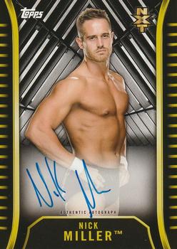 2018 Topps WWE NXT - Autographs #A-NM Nick Miller Front
