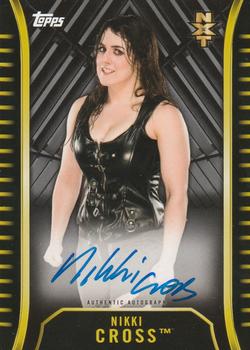 2018 Topps WWE NXT - Autographs Silver #A-NC Nikki Cross Front