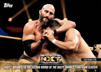 2018 Topps WWE NXT - Matches and Moments #10 #DIY Advance to the Second Round of the Dusty Rhodes Front