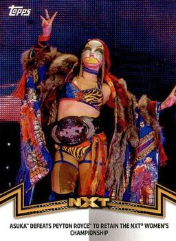2018 Topps WWE Women's Division - Memorable Matches and Moments #NXT-3 Asuka Front