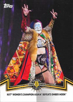 2018 Topps WWE Women's Division - Memorable Matches and Moments #NXT-5 Asuka Front