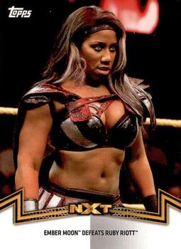 2018 Topps WWE Women's Division - Memorable Matches and Moments #NXT-13 Ember Moon Front