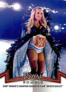 2018 Topps WWE Women's Division - Memorable Matches and Moments #RAW-1 Charlotte Flair Front