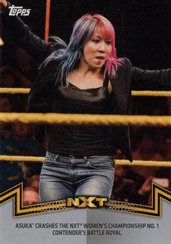 2018 Topps WWE Women's Division - Memorable Matches and Moments Silver #NXT-6 Asuka Front