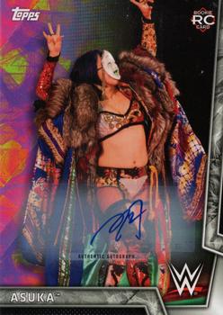 2018 Topps WWE Women's Division - Autographs #3 Asuka Front