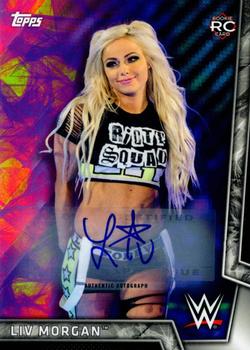 2018 Topps WWE Women's Division - Autographs #15 Liv Morgan Front