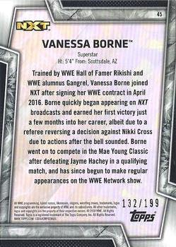 2018 Topps WWE Women's Division - Autographs #45 Vanessa Borne Back