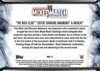 2018 Topps WWE Women's Division - Mixed Match Challenge #MM-13 
