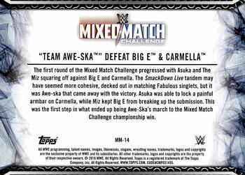 2018 Topps WWE Women's Division - Mixed Match Challenge #MM-14 