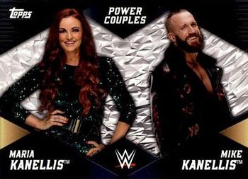 2018 Topps WWE Women's Division - Power Couples #PC-7 Maria Kanellis / Mike Kanellis Front