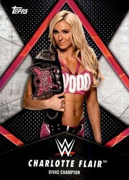 2018 Topps WWE Women's Division - Women's Champion #WC-10 Charlotte Flair Front