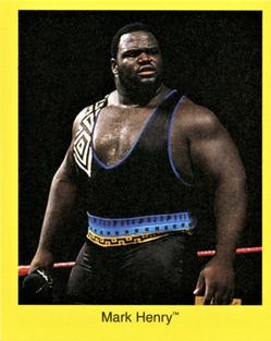 1998 Titan Sports WWF Wrestling Trivia Game 2nd Edition #NNO Mark Henry Front