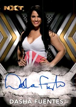 2017 Topps WWE NXT - Autographs #RA-DF Dasha Fuentes Front
