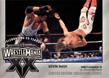 2003 Fleer WWE PPV Set #2 Unforgiven Redemption #NNO Kevin Nash Front