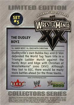 2003 Fleer WWE PPV Set #5 Armageddon Redemption #NNO The Dudley Boyz Back