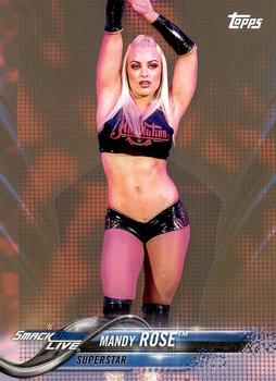 2018 Topps WWE Then Now Forever - Bronze #149 Mandy Rose Front