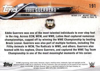 2018 Topps WWE Then Now Forever - Bronze #191 Eddie Guerrero Back