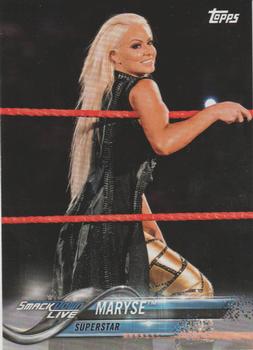 2018 Topps WWE Then Now Forever - Roster Update #R-40 Maryse Front