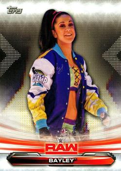 2019 Topps WWE RAW #7 Bayley Front