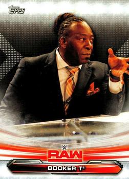 2019 Topps WWE RAW #11 Booker T Front