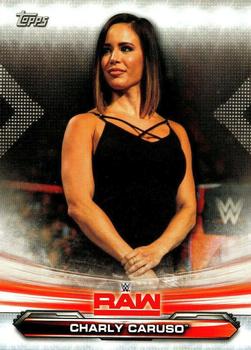 2019 Topps WWE RAW #17 Charly Caruso Front