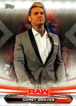 2019 Topps WWE RAW #18 Corey Graves Front
