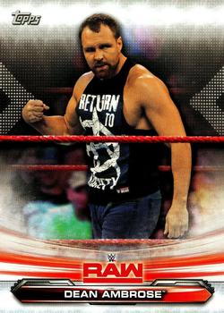 2019 Topps WWE RAW #24 Dean Ambrose Front
