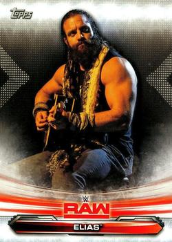 2019 Topps WWE RAW #28 Elias Front