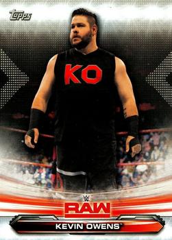 2019 Topps WWE RAW #42 Kevin Owens Front
