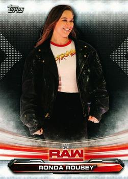 2019 Topps WWE RAW #61 Ronda Rousey Front