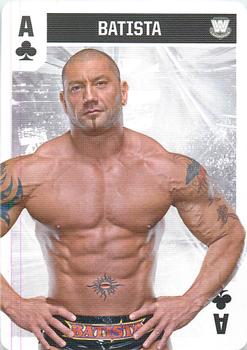 2018 Aquarius WWE Legends #A♣ Batista Front