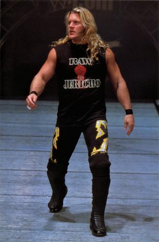2001 Merlin WWF Mega Photo Stickers #NNO Chris Jericho Front