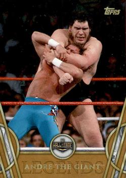 2018 Topps Legends of WWE - Bronze #1 Andre the Giant Front