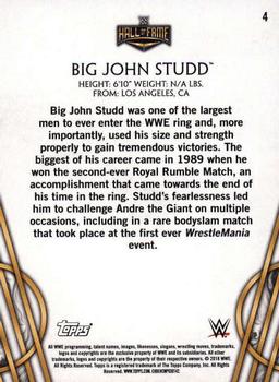 2018 Topps Legends of WWE - Bronze #4 Big John Studd Back